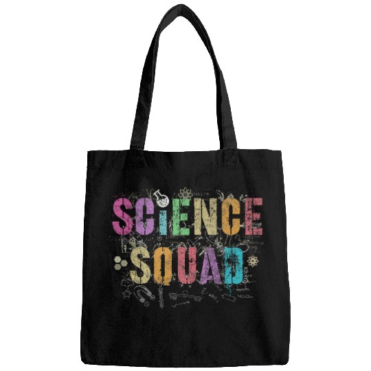 vintages SCIENCE SQUAD Teacher Student Crew Technology Team Bags