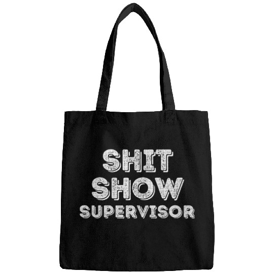 vintages Retro Shit Show Supervisor Bags