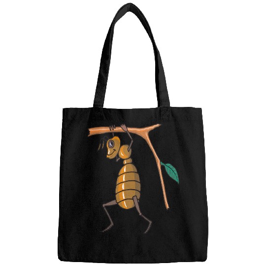 Worker Ant Bug Cartoon Bags