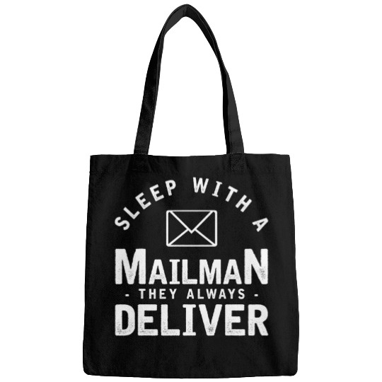 Sleep With A Mailman They Always Deliver Postal Worker 2 Bags