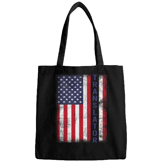 Patriotic American Translator vintages USA Flag Merica Bags