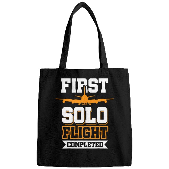 First Solo Flight Completed Bags