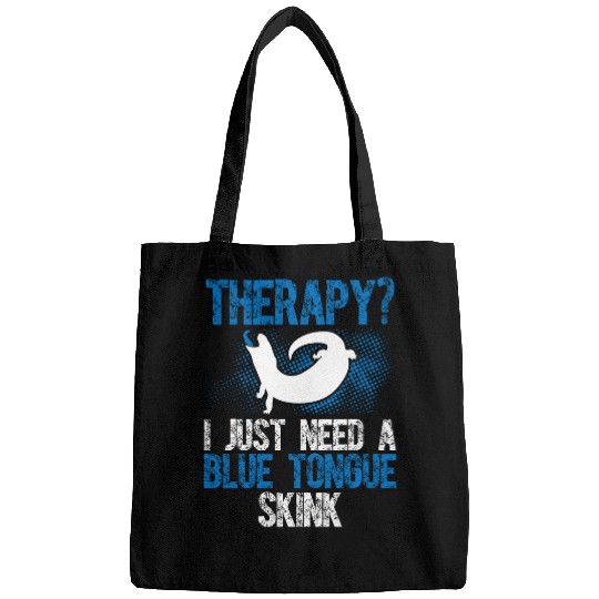 Blue Tongue Skink For Reptile Enthusiasts Herpetologist Bags