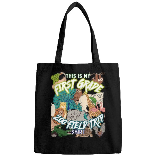 First Grade Zoo Field Trip Matching Student Teacher Class Bags