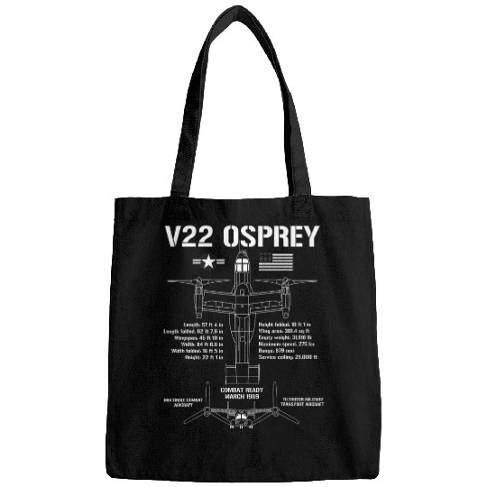 V22 Osprey Attack Helicopter Specs Military Aircraft V22 Bags