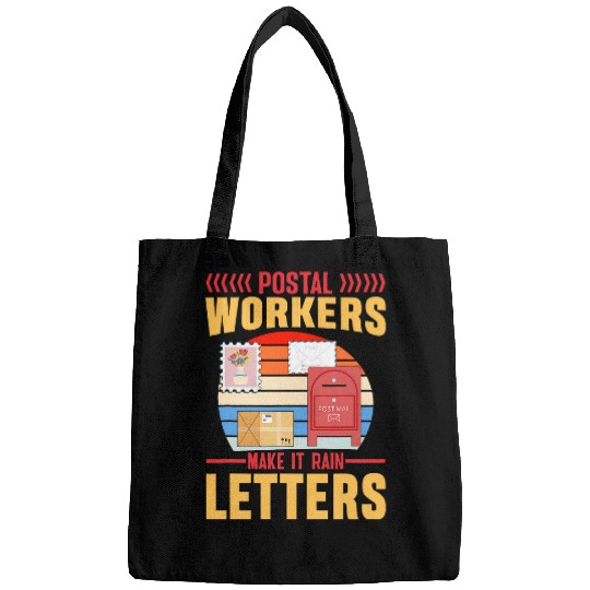 Postal Workers Make It Rain Letters I Postal Worker Bags