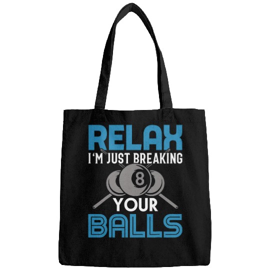 Breaking Your Balls Funny Billiards Pool Player Gift 1 Bags