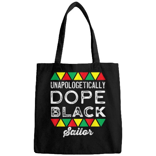 Unapologetic Dope Black Sailor African American Bags