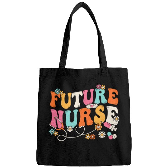 Groovy Future nurses Week Nursing School Student Stethoscope Bags