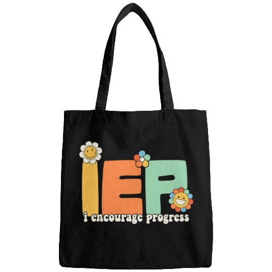 I Encourage Progress Sped Teacher Back To School Groovy Bags