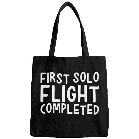 First Solo Flight Completed Bags