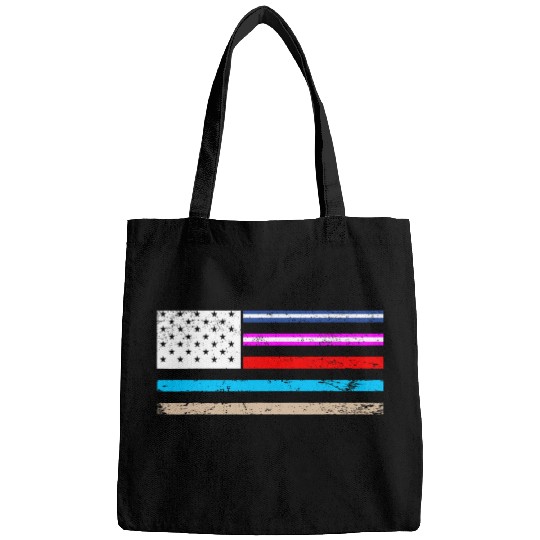 First Responders Hero Flag nurses EMS Police Military 2 Bags