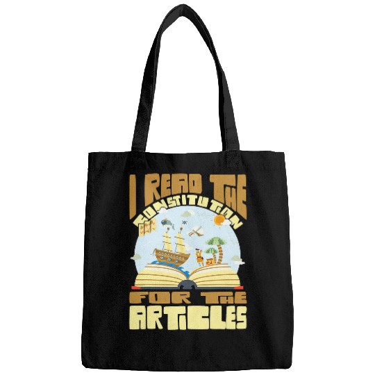 I read the Constitiution for the Articles History Teacher 2 Bags