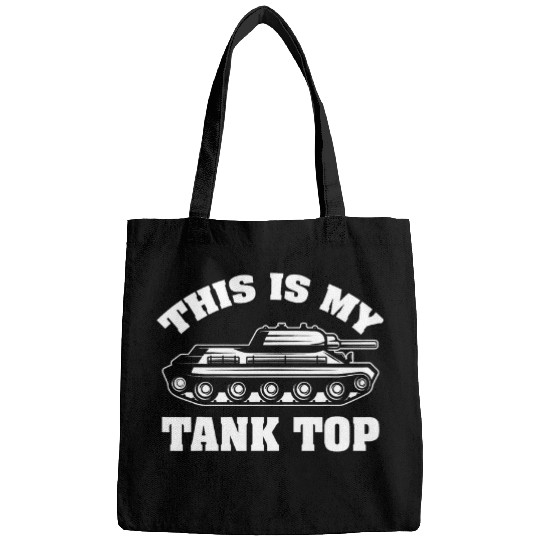 M1 Abrams Tank Funny Sarcastic Military Pun Gift 2 Bags