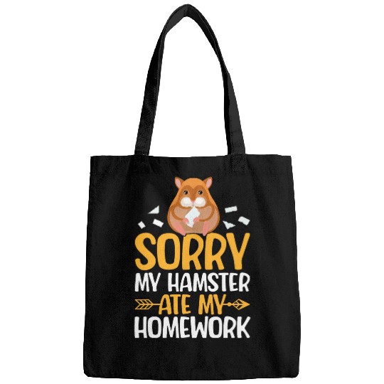 Student Teacher Rodent Sorry my Hamster ate my homeswork Bags