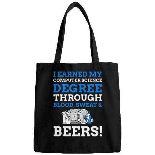 Funny Computing Degree Gifts Qualified Computer Scientist Bags