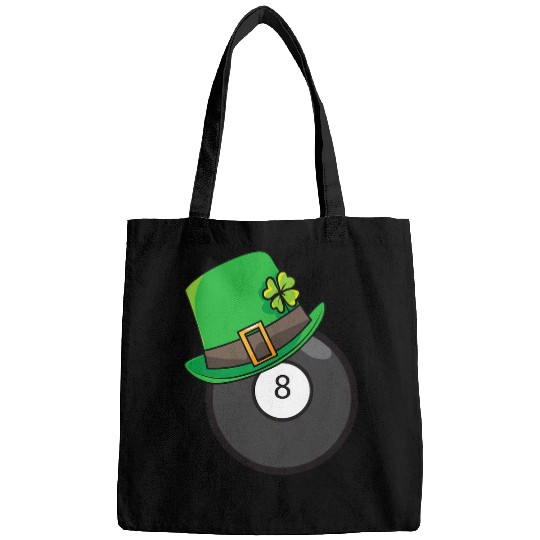 Fun St Patricks Day Billiard Lucky Pool Player 8 Ball Bags