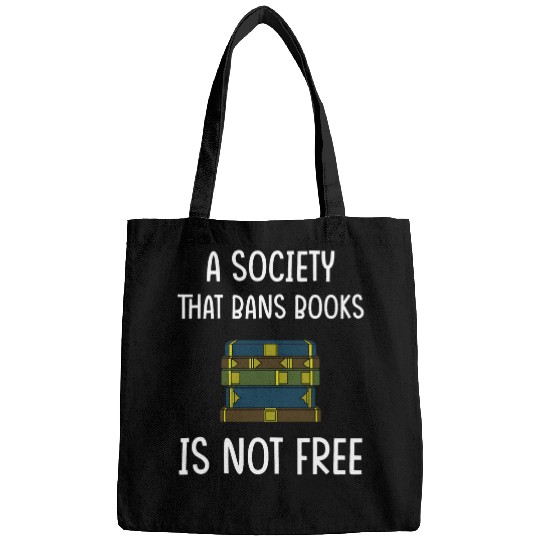 Banned Book Reader Lover Library Librarian Read Reading Bags