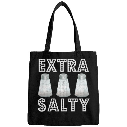 Funny Chef Cooking Extra Salty Culinary Student Bags