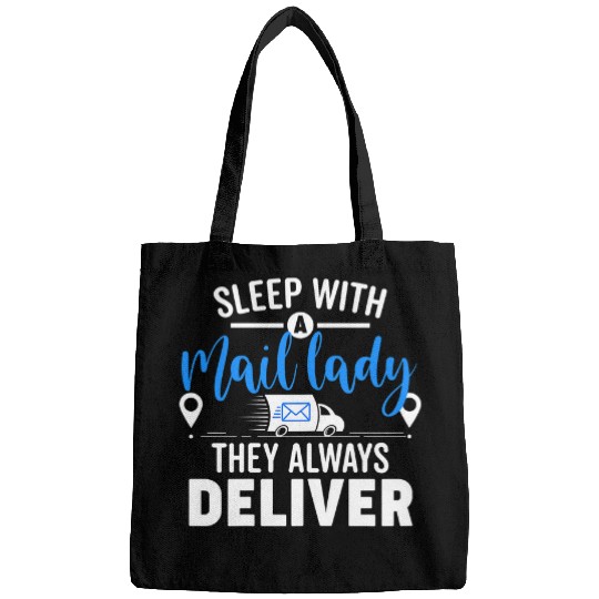 Womens Post Office Funny Postal Worker Mailman Mail Lady Bags