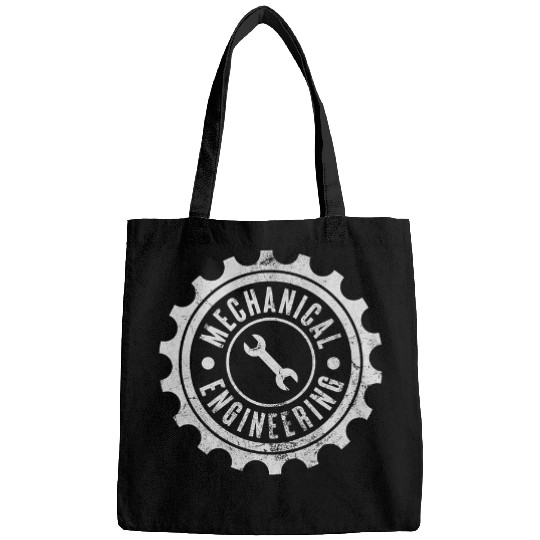 Mechanical Engineering Student Mechanics Engineer Distressed Bags