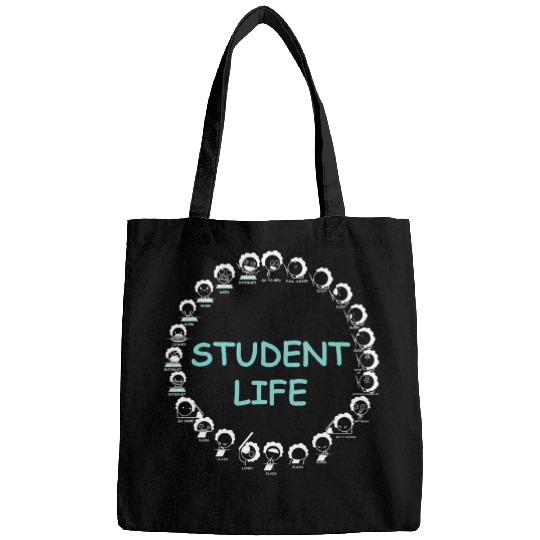 University Student Life College Student Bags