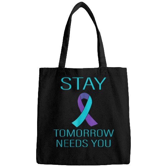 suicides Awareness Tomorrow Needs You Semicolon prevention Bags