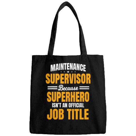Maintenance Supervisor Boss Manager Coordinator Facilitator Bags