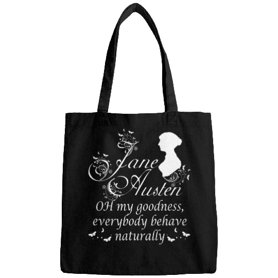 Funny Jane Austen Quotes Pride Prejudice Book Club Fans Bags