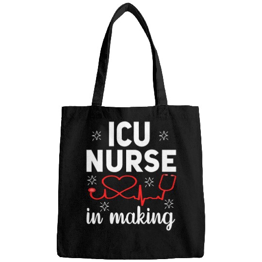 nurses ICU Nursing Student essentials School medicals funny Bags