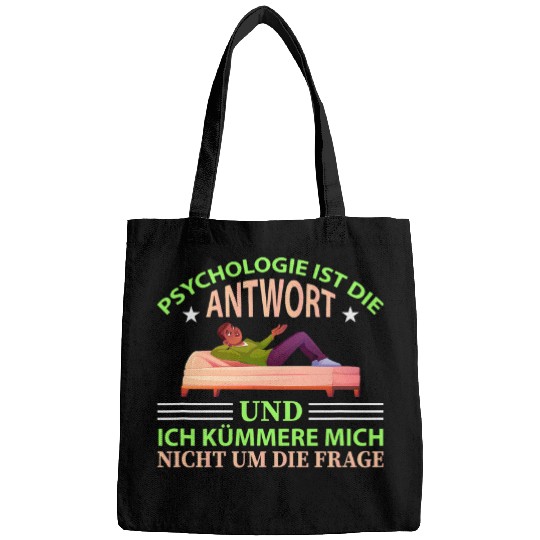 Psychology is the answer for a psychology student Bags