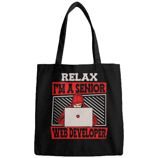 Web Developer Senior Websites Coder Programmer Web Dev Bags