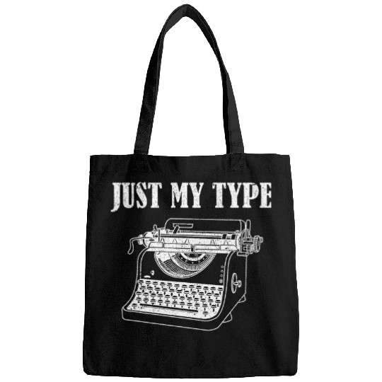 Typewriter Book writing classic literature journalism worker 2 Bags