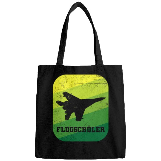 Flight Student Retro Student Pilot Aviation Training Aviator 1 Bags