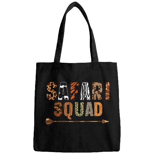 Safari Squad African Family Vacation Zoologist Animal Zoo 2 Bags