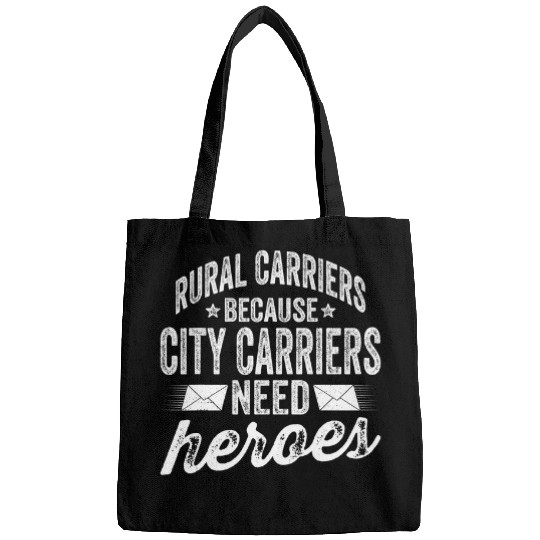 Rural Carriers Funny Mailman Postman Mail Postal Worker Bags