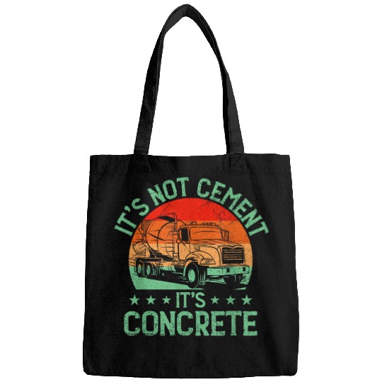 Cement Mixer Construction Worker Construction Site 2 Bags