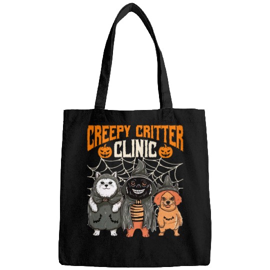 Vet Tech Halloween Veterinarian Creepy Critter Clinic Bags