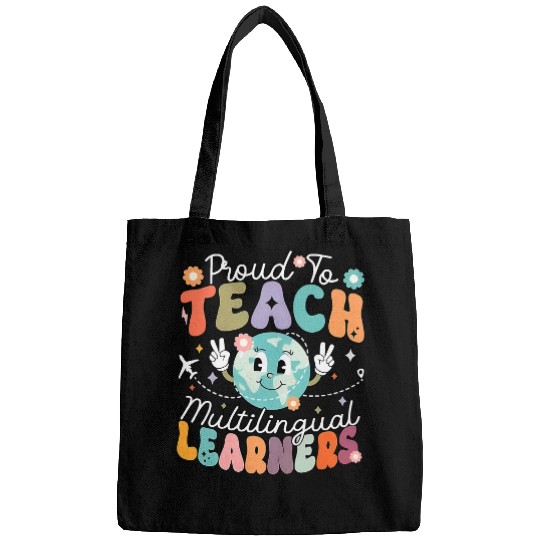 Proud To Teach Multilingual Learners Maestra Spanish Teacher 2 Bags