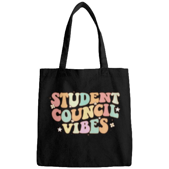 Groovy Student Council Vibes School Student Council Bags