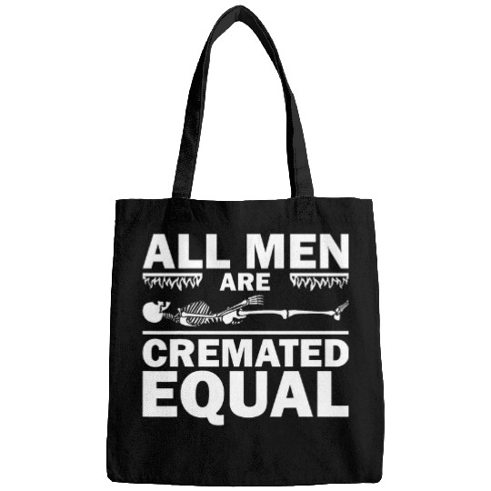 Funny Funeral Director Gift Mortician All Men Cremated Equal Bags