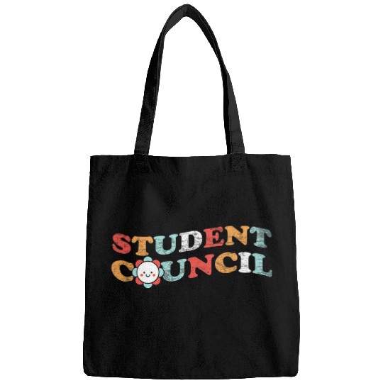 Student Council Groovy World Student Day Men Women Kids 1 Bags