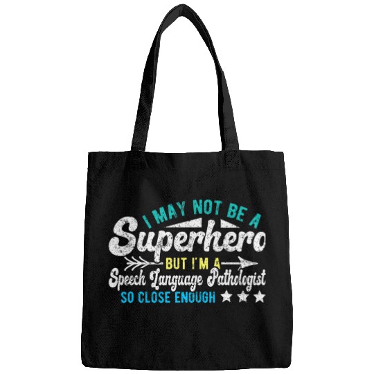 Superhero Speech Language Pathologist SLP Bags