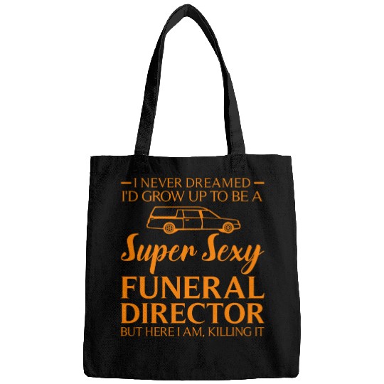 Funny Funeral Director Gift For Women Men Cool Mortician 2 Bags