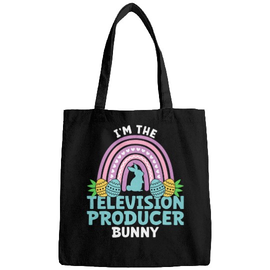 Happy Easter Day Im the Television Producer Bunny Bags