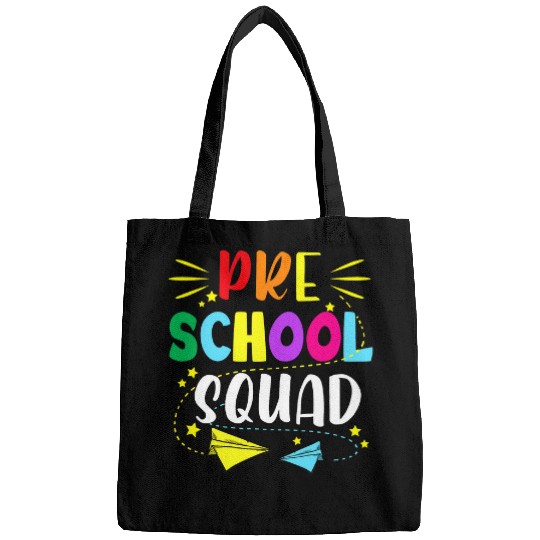 Preschool Squad Teacher Student Team Back To School Bags