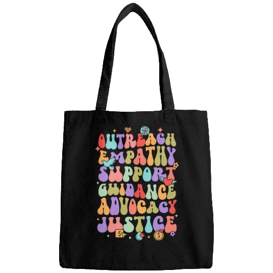 Social Worker LCSW School Counselor Outreach Empathy Support Bags