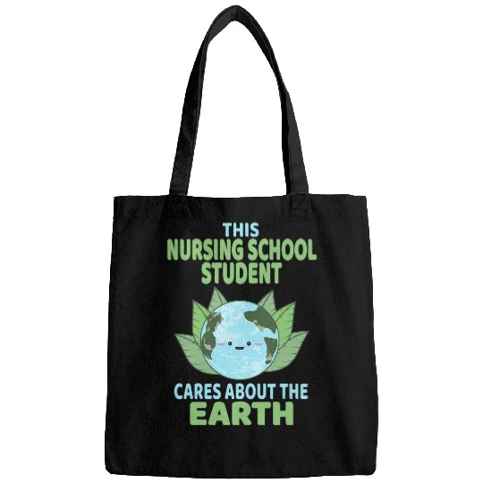 Nursing School Student Earth Day Environmental Awareness Bags