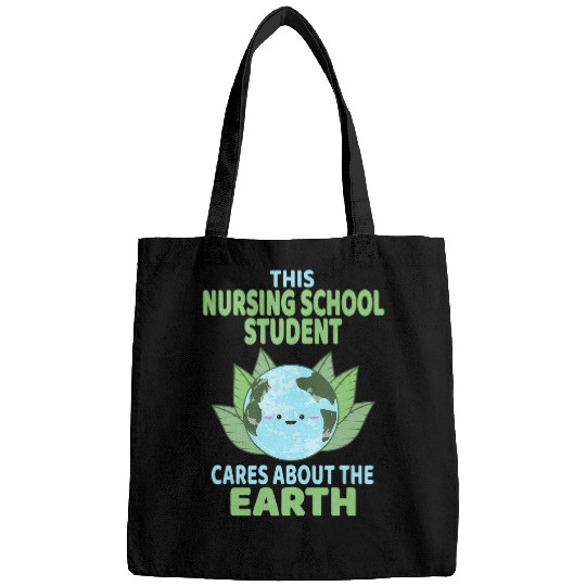 Nursing School Student Earth Day Environmental Awareness Bags