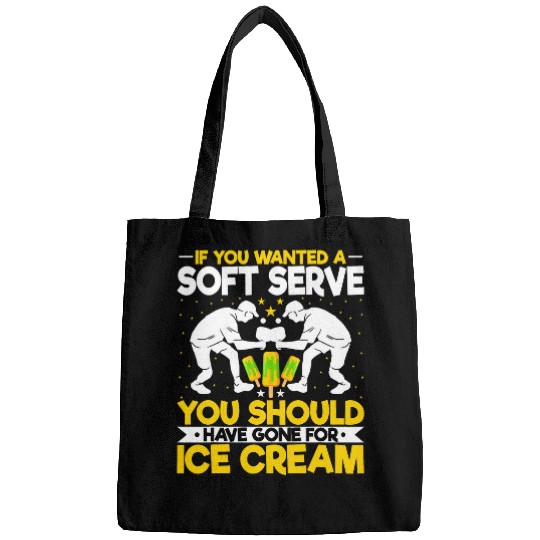 If You Wanted a Soft Serve Pickleball and Ice Cream Lover Bags